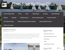 Tablet Screenshot of gresfordsailingclub.org.uk